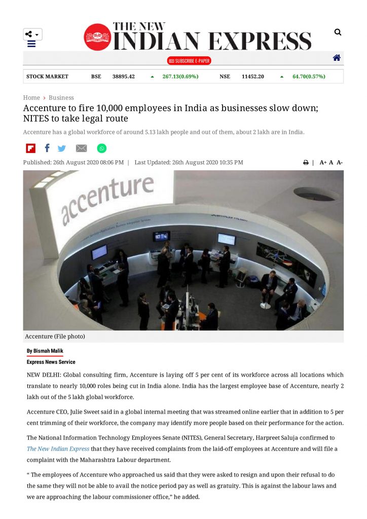news about accenture